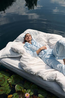 PRIVÉ Long Satin Pyjama Set
