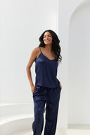 ALLURE Satin Camisole & Trousers Set