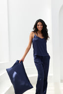 ALLURE Satin Camisole & Trousers Set