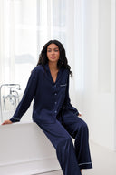 PRIVÉ Long Satin Pyjama Set